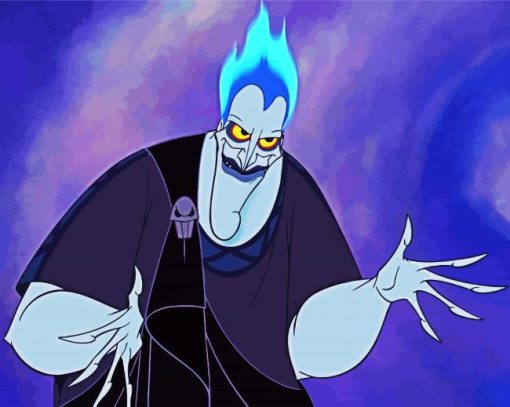 Disney Hercules Hades paint by number