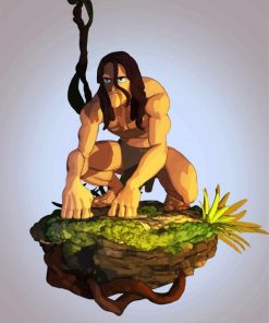 Disney Tarzan Hero paint by numbers