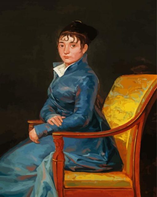 Dona Teresa Sureda Goya Art paint by number