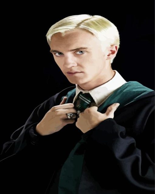 Draco Malfoy Harry Potter paint by number