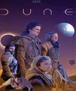 Dune Sc Fiction Movie Poster paint by number