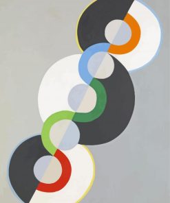 Endless Rythm Robert Delaunay paint by numbers