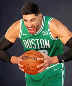 Enser Kanter Celtics paint by numbers