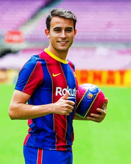 Eric Garcia Barca Player paint by numbers