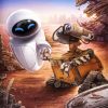 Wall E And Eve Robots paint by numbers