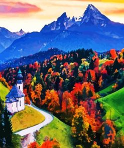 Fall In Bavaria paint by numbers