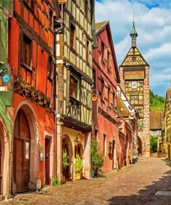 France Colmar City paint by numbers