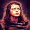 GOT Arya Stark paint by numbers