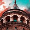 Galata Tower Building paint by number