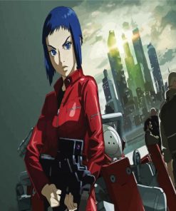 Ghost In The Shell Arise Characters paint by numbers