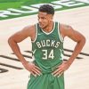 Giannis Antetokounmpo paint by numbers