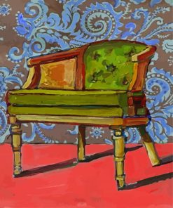 Green Chair paint by number