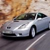 Grey Toyota Celica Car paint by number