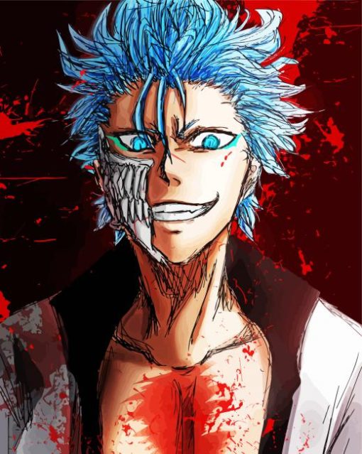 Grimmjow Jaegerjaquez paint by number