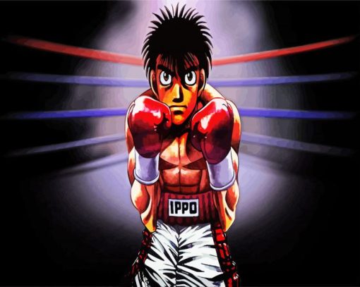 Hajime No Ippo Anime Manga paint by number