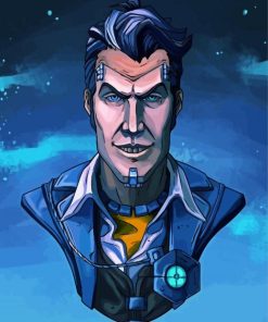 Handsome Jack paint by numbers