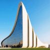 Heydar Aliyev Centre Baku paint by number