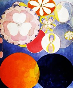 Hilma Of Klint Abstract Art paint by numbers