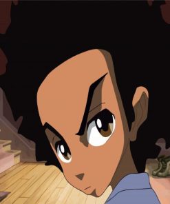 Huey Freeman paint by numbers