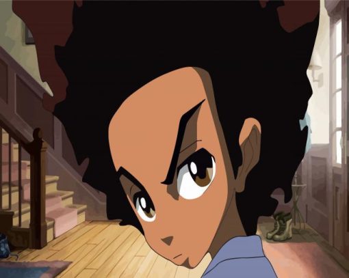 Huey Freeman paint by numbers