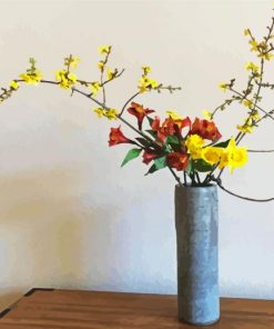 Ikebana Vase paint by numbers