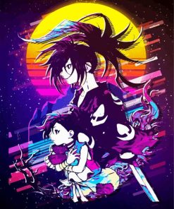 Illustration Dororo paint by numbers