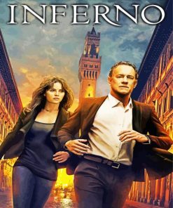 Inferno Movie Poster paint by number