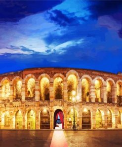 Italy Verona Arena paint by numbers