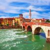 Verona Castelvecchio Bridge Paint By Number