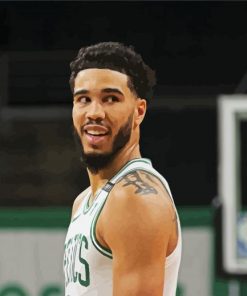 Jayson Tatum paint by numbers