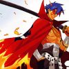 Kamina Gurren Lagann paint by number