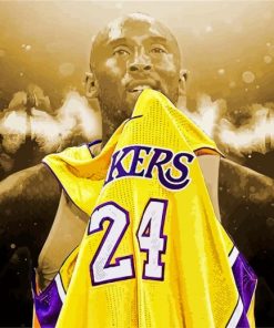 Kobe Bryant Player paint by numbers