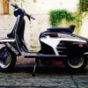 Lambretta Motor Scooter paint by numbers