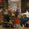 Las Hilanderas By Velazquez paint by numbers