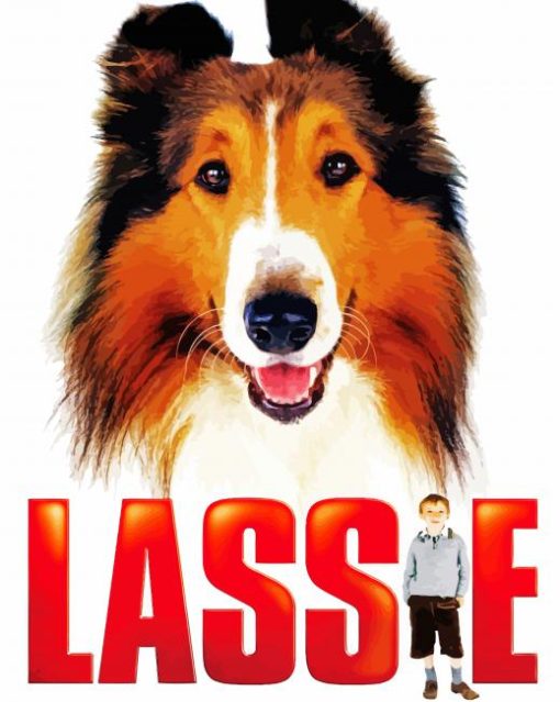 Lassie Movies paint by numbers