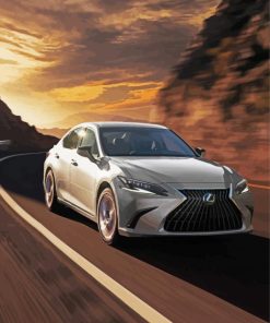 Lexus Car paint by numbers