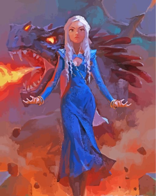 Little Daenerys Art paint by number