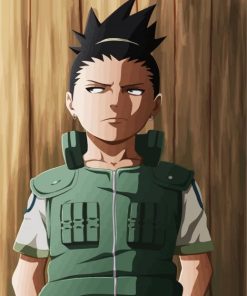 Little Shikamaru paint by numbers