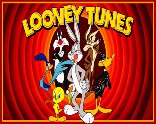 Looney Tunes Cartoon paint by numbers