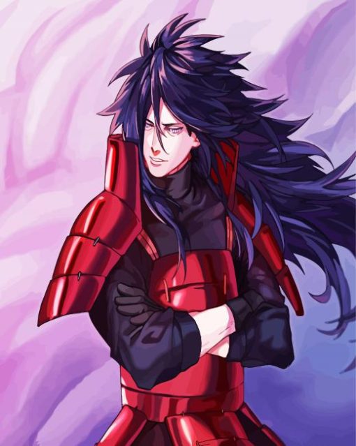 Madara Uchiha Naruto Anime paint by number