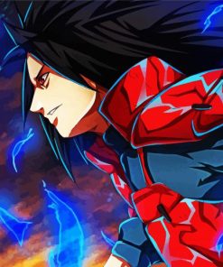 Madara Uchiha Naruto paint by number