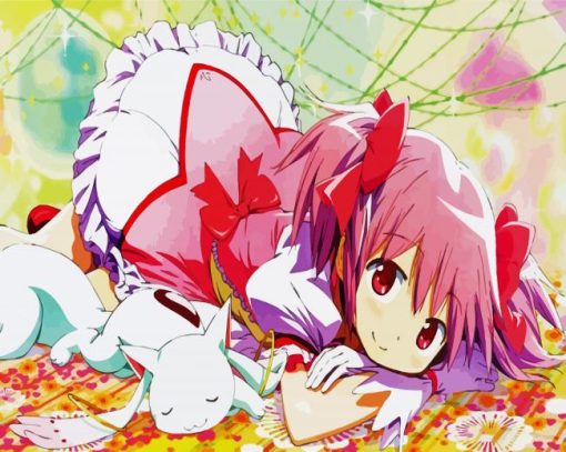 Madoka Kaname paint by numbers