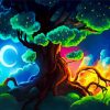 Magical Tree paint by numbers