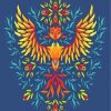 Mandala Phoenix paint by numbers