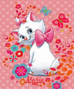 Marie Cat paint by numbers