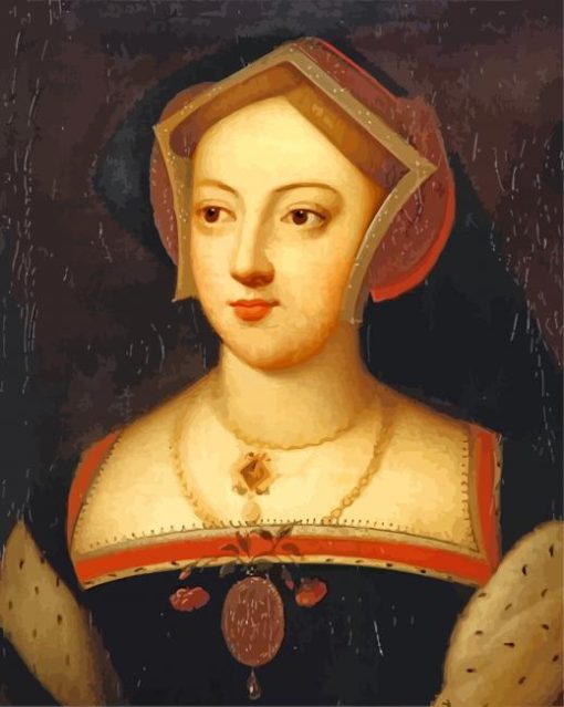 Mary Boleyn paint by number