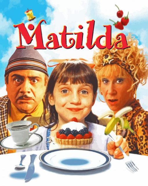 Matilda Poster paint by number