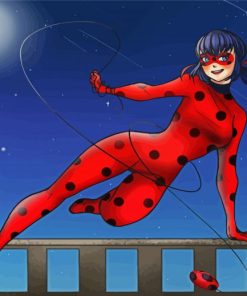 Miraculous Ladybug paint by number