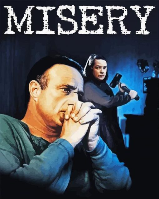 Misery Horror Movie paint by number