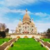 Montmartre Sacre Coeur Basilica paint by number